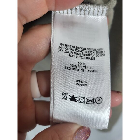 Columbia Jacket Men's (L) Beige Tan Full Zip Fleece Logo Fall Lightweight Unisex - Picture 6 of 6